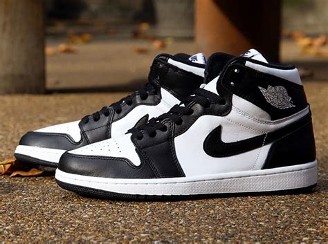 nike zwart wit jordan|jordan 1 high og black white.